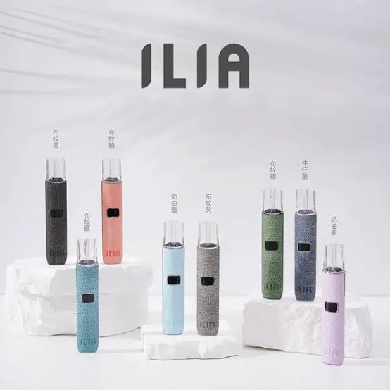 ILIA布紋款主機 8色可選 哩亞電子煙主機 通用一代煙彈#
